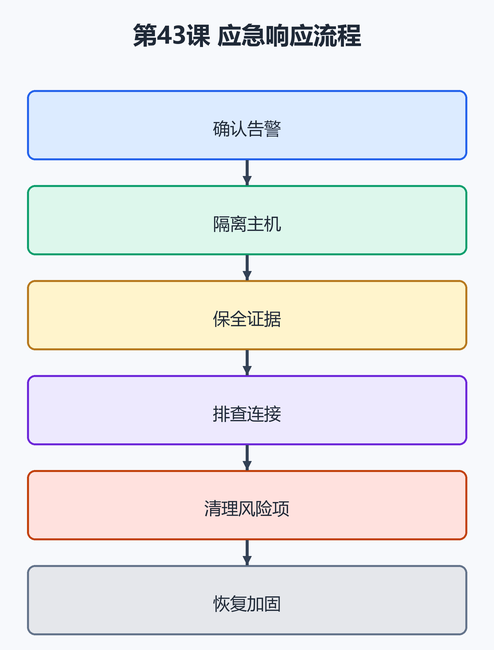 第 50 课:应急响应与清理思路(配图)