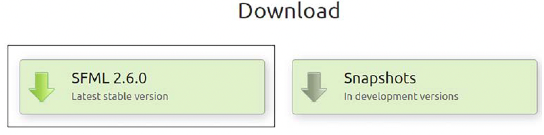 下载SFML 2.6